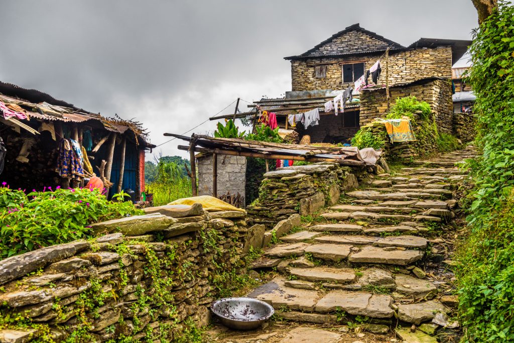 Dom w Nepalu